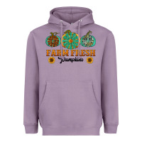 Lavender Orange glitter pumpkin Heavyweight Hoodie - NancyCooperArtShop
