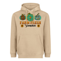 Mushroom Orange glitter pumpkin Heavyweight Hoodie - NancyCooperArtShop