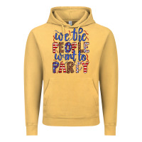 Vintage Mustard we the people want to party Vintage Hoodie - JahusDesignShop