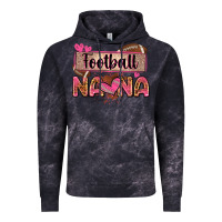 Cloud Black football nana with leopard Vintage Hoodie - Zillion Design Studio
