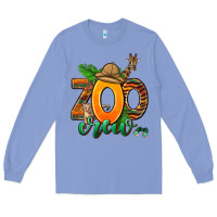 Colony Blue zoo crew Long Sleeve Tee - AdoDesignShop
