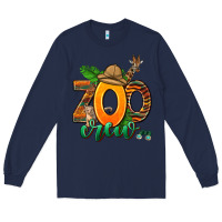 Navy zoo crew Long Sleeve Tee - AdoDesignShop