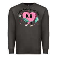 Smoke only heart eyes for you Premium Sweatshirt - MaliasSmallBusiness