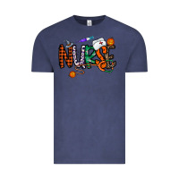 Vintage Denim nurse halloween Vintage Tee - CowhideDigitalArt