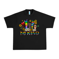 Black be kind Urban Heavy Tee - CowhideDigitalArt
