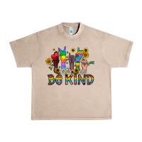 French Oak be kind Urban Heavy Tee - CowhideDigitalArt