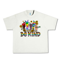 Pistachio be kind Urban Heavy Tee - CowhideDigitalArt