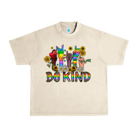 Sandshell be kind Urban Heavy Tee - CowhideDigitalArt