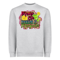 Heather Grey mama cita needs a margarita Heavyweight Sweatshirt - CTS Tumbler Store