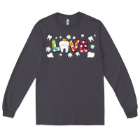 Smoke love tooth and tooth fairy Long Sleeve Tee - AdoDesignShop