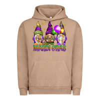 Pigment Burro Mardi Gras crew with gnomes Urban Hoodie - NancyCooperArtShop