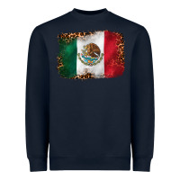 Navy mexican and leopard flag Heavyweight Sweatshirt - CTS Tumbler Store