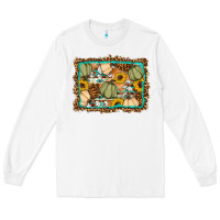 White Fall pumpkin Long Sleeve Tee - Artiststas