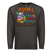 Smoke books are cheaper than therapy Premium Sweatshirt - MaliasSmallBusiness