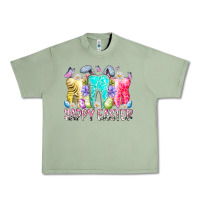 Oil Green happy easter tooth Urban Heavy Tee - RacoonDesign