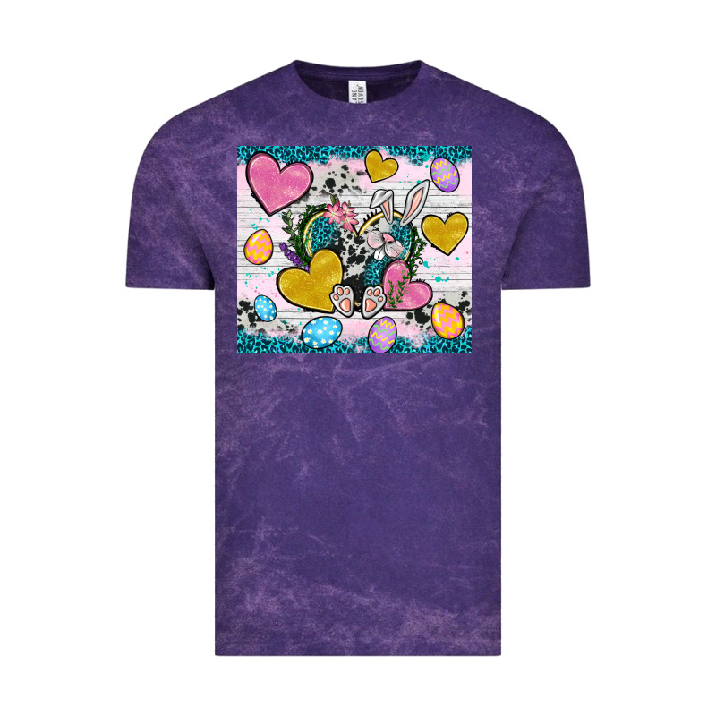 Easter Hearts Cowhide Tumbler Easter Day Vintage Tee by Neo Western | Teevron
