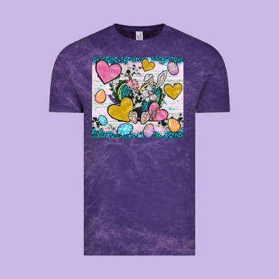 Easter Hearts Cowhide Tumbler Easter Day Vintage Tee Designed By Neo Western