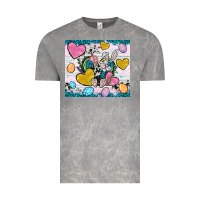 Cloud Rock Easter hearts Cowhide tumbler Easter Day Vintage Tee - Neo Western