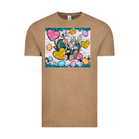 Vintage Coffee Easter hearts Cowhide tumbler Easter Day Vintage Tee - Neo Western