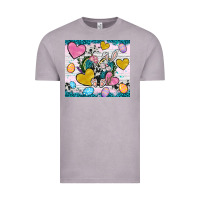 Vintage Zinc Easter hearts Cowhide tumbler Easter Day Vintage Tee - Neo Western