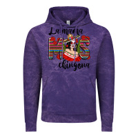 Cloud Purple la mama mos chingona Vintage Hoodie - texasbilliewilder