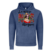 Vintage Denim la mama mos chingona Vintage Hoodie - texasbilliewilder