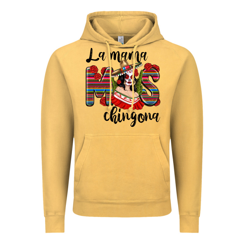 La Mama Mos Chingona Vintage Hoodie by texasbilliewilder | Teevron