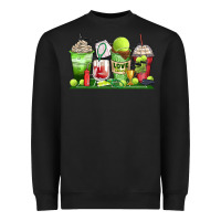 Black tennis coffee cups Heavyweight Sweatshirt - Zillion Design Studio