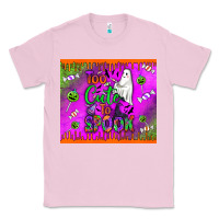 Bubblegum Pink too cute to spook Classic Tee - BundleAndBundleShop