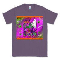 Lavender too cute to spook Classic Tee - BundleAndBundleShop