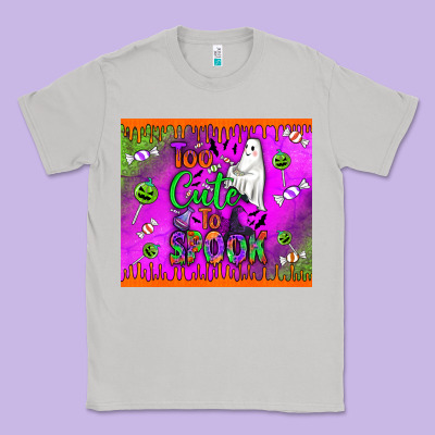 Too Cute To Spook Classic Tee Designed By Bundleandbundleshop