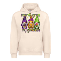 Sandshell Mardi Gras with my gnomes Urban Hoodie - NancyCooperArtShop