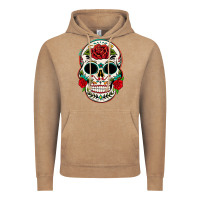 Vintage Coffee mexican day of the dead Vintage Hoodie - texasbilliewilder