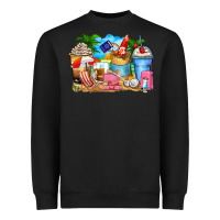 Black travel coffee cups Heavyweight Sweatshirt - Zillion Design Studio