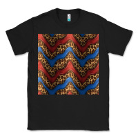 Black leopard 4th of july seamless pattern Classic Tee - BundleAndBundleShop