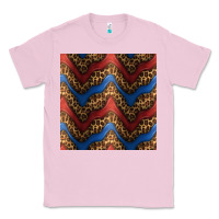 Bubblegum Pink leopard 4th of july seamless pattern Classic Tee - BundleAndBundleShop