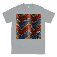 Heather Grey leopard 4th of july seamless pattern Classic Tee - BundleAndBundleShop