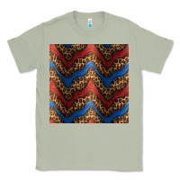 Matcha leopard 4th of july seamless pattern Classic Tee - BundleAndBundleShop