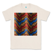 Natural leopard 4th of july seamless pattern Classic Tee - BundleAndBundleShop