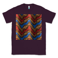Plum leopard 4th of july seamless pattern Classic Tee - BundleAndBundleShop