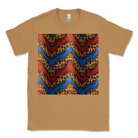 Toasted Coconut leopard 4th of july seamless pattern Classic Tee - BundleAndBundleShop