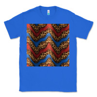 True Royal leopard 4th of july seamless pattern Classic Tee - BundleAndBundleShop