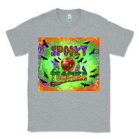 Heather Grey spooky teacher Classic Tee - BundleAndBundleShop