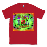 Red spooky teacher Classic Tee - BundleAndBundleShop