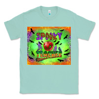 Seafoam spooky teacher Classic Tee - BundleAndBundleShop