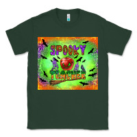 Sports Green spooky teacher Classic Tee - BundleAndBundleShop