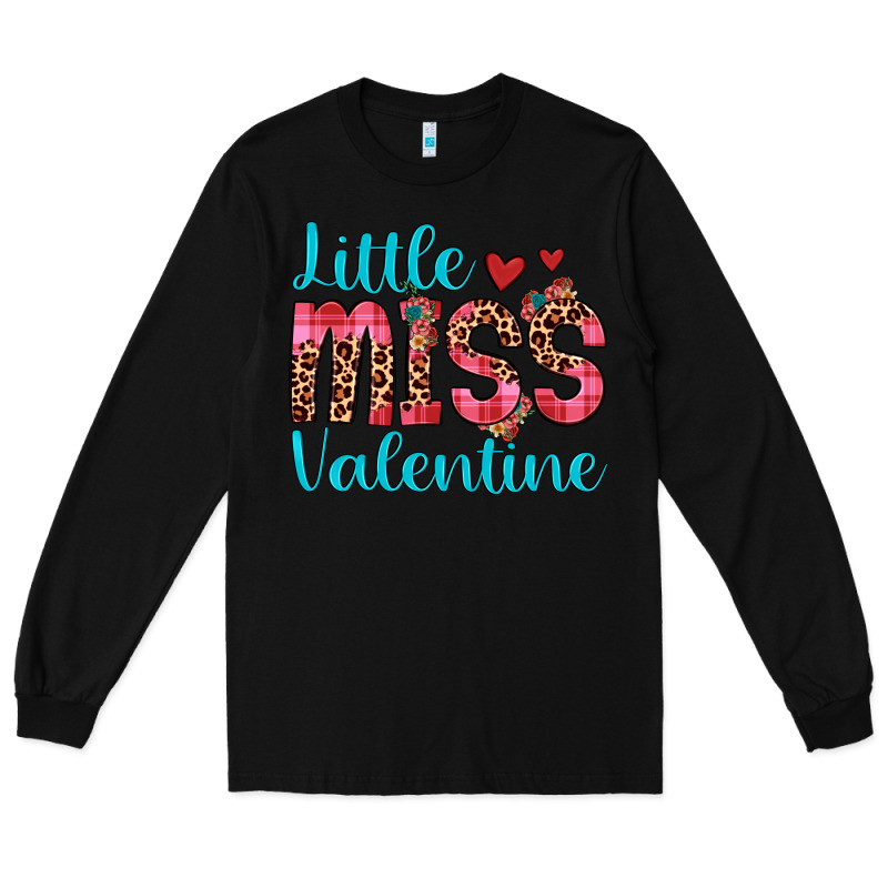 Little Miss Valentine Long Sleeve Tee by JahusDesignShop | Teevron