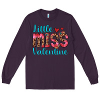 Plum little miss valentine Long Sleeve Tee - JahusDesignShop