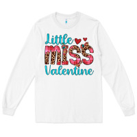 White little miss valentine Long Sleeve Tee - JahusDesignShop