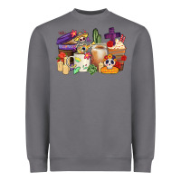 Storm mexican dia de los muertos coffee cups Heavyweight Sweatshirt - CTS Tumbler Store